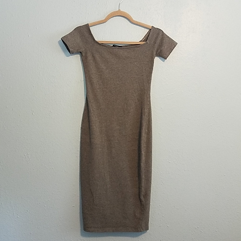 Grey Tube Dress